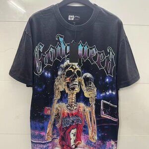 Men's Black Godspeed Black Graphic Tee